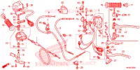 COMMODO   LEVIER   CABLE pour Honda FOURTRAX 500 FOREMAN 4X4 Electric Shift, Power Steering Camo 2014