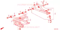 TRIANGLES AVANT pour Honda FOURTRAX 500 FOREMAN 4X4 Electric Shift, Power Steering Camo 2014