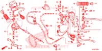 COMMODO   LEVIER   CABLE pour Honda FOURTRAX 500 FOREMAN ES PS 2014