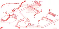 PEDALE   REPOSE PIED pour Honda FOURTRAX 500 FOREMAN ES PS 2014