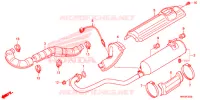 SILENCIEUX D'ECHAPPEMENT pour Honda FOURTRAX 500 FOREMAN ES PS 2014