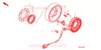 ALTERNATEUR pour Honda FOURTRAX 500 FOREMAN 4X4 Electric Shift CAMO 2008