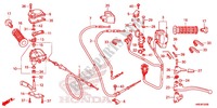 COMMODO   LEVIER   CABLE pour Honda FOURTRAX 500 FOREMAN ES 2012