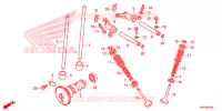 ARBRE A CAMES   SOUPAPE pour Honda FOURTRAX 500 RUBICON 2015