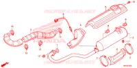 SILENCIEUX D'ECHAPPEMENT pour Honda FOURTRAX 500 RUBICON 2015