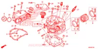 CULASSE pour Honda FOURTRAX 500 RUBICON EPS RED 2016