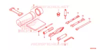 OUTIL pour Honda FOURTRAX 500 RUBICON EPS RED 2016