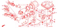 FILTRE A AIR pour Honda FOURTRAX 500 FOREMAN 4X4 CAMO 2008