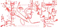 LEVIER DE GUIDON   CABLE   COMMODO pour Honda FOURTRAX 500 FOREMAN 4X4 CAMO 2008