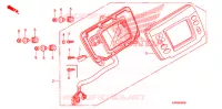 COMPTEUR pour Honda FOURTRAX 500 FOREMAN 4X4 RED 2009
