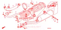 SILENCIEUX D'ECHAPPEMENT pour Honda FOURTRAX 500 FOREMAN 4X4 RED 2009