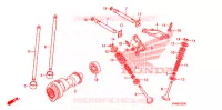 ARBRE A CAMES pour Honda FOURTRAX 500 FOREMAN 4X4 CAMO 2011