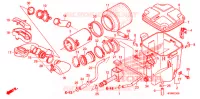 FILTRE A AIR pour Honda FOURTRAX 500 FOREMAN 4X4 CAMO 2011