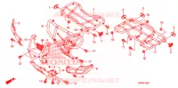 SUPPORT pour Honda FOURTRAX 500 FOREMAN 4X4 CAMO 2011