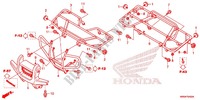 SUPPORT pour Honda FOURTRAX 500 FOREMAN 4X4 CAMO 2012