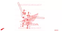 GUIDON pour Honda FOURTRAX 500 RUBICON GPS EPS 2009