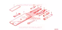 OUTIL pour Honda FOURTRAX 500 RUBICON GPS EPS 2009