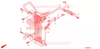 RADIATEUR D'HUILE pour Honda FOURTRAX 500 RUBICON GPS EPS 2009