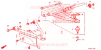 TRIANGLES AVANT pour Honda FOURTRAX 500 RUBICON GPS EPS 2009