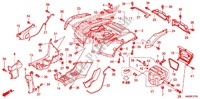 GARDE BOUE ARRIERE pour Honda FOURTRAX 520  RUBICON GPS EPS 2010