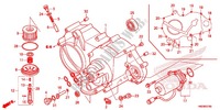 CARTER MOTEUR AVANT pour Honda FOURTRAX 500 FOREMAN RUBICON Power Steering, CAMO 2013