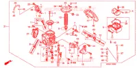 CARBURATEUR pour Honda FOURTRAX 500 FOREMAN 4X4 Electric Shift, PS, CAMO 2008