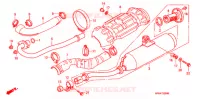 SILENCIEUX D'ECHAPPEMENT pour Honda FOURTRAX 500 FOREMAN 4X4 Electric Shift, PS, CAMO 2008