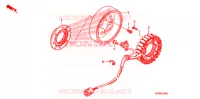 ALTERNATEUR pour Honda FOURTRAX 500 FOREMAN ES PS, CAMO 2011