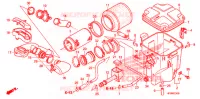 FILTRE A AIR pour Honda FOURTRAX 500 FOREMAN ES PS, CAMO 2011