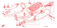 SILENCIEUX D'ECHAPPEMENT pour Honda FOURTRAX 500 FOREMAN ES PS, CAMO 2011