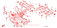 SUPPORT pour Honda FOURTRAX 500 FOREMAN ES PS, CAMO 2011