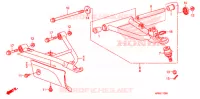 TRIANGLES AVANT pour Honda FOURTRAX 500 FOREMAN ES PS, CAMO 2011