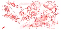 FILTRE A AIR pour Honda FOURTRAX 500 FOREMAN ES PS, CAMO 2011
