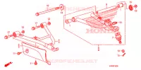 TRIANGLES AVANT pour Honda FOURTRAX 500 FOREMAN 4X4 Power Steering 2010