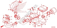 FILTRE A AIR pour Honda FOURTRAX 500 FOREMAN 4X4 Power Steering 2012