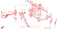 BEQUILLE pour Honda VFR 800 INTERCEPTOR 2009