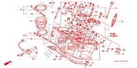 CULASSE (ARRIERE) pour Honda VFR 800 INTERCEPTOR ABS 2003