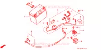 BATTERIE pour Honda VFR 800 VTEC ABS 2013