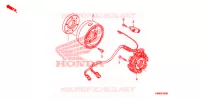 ALTERNATEUR pour Honda TRX 250 FOURTRAX RECON Electric Shift 2010