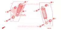 AMORTISSEUR AVANT pour Honda TRX 250 FOURTRAX RECON Electric Shift 2010