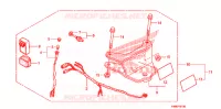 AUTOCOLLANTS pour Honda TRX 250 FOURTRAX RECON Electric Shift 2010