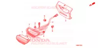 FEU ARRIERE pour Honda TRX 250 FOURTRAX RECON Electric Shift 2010