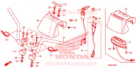 GUIDON pour Honda TRX 250 FOURTRAX RECON Electric Shift 2010