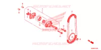 POMPE A HUILE pour Honda TRX 250 FOURTRAX RECON Electric Shift 2010