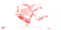 RADIATEUR D'HUILE pour Honda TRX 250 FOURTRAX RECON Electric Shift 2010