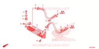 RADIATEUR D'HUILE pour Honda TRX 250 FOURTRAX RECON Standard 2017