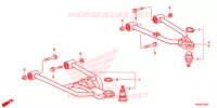 TRIANGLES AVANT pour Honda TRX 250 FOURTRAX RECON Standard 2017
