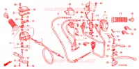 LEVIER DE GUIDON   CABLE   COMMODO pour Honda FOURTRAX 420 RANCHER 4X4 Electric Shift CAMO 2010