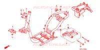 CADRE pour Honda SA 50 ELITE SR 2001