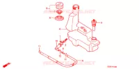 RESERVOIR D'HUILE pour Honda SA 50 ELITE SR 2001